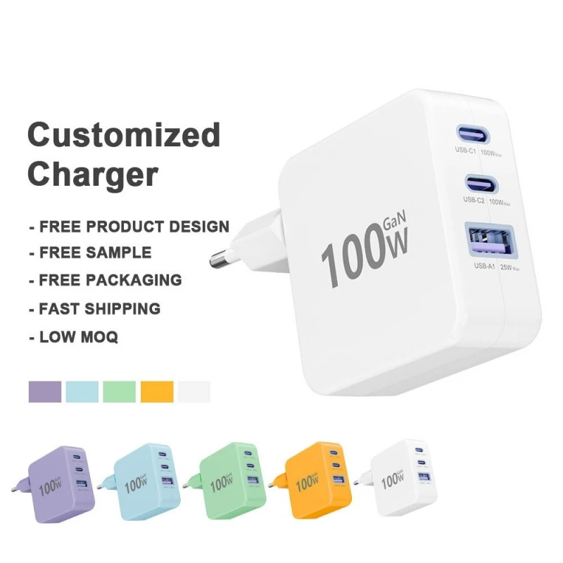 ເຄື່ອງສາກໄວ 100W PD 3.0 Type C