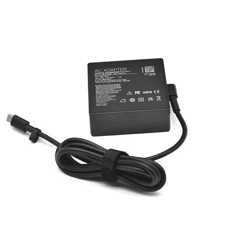 100W Type-C PD USB C Power Adapter 20V 5A ສໍາລັບແລັບທັອບ Asus