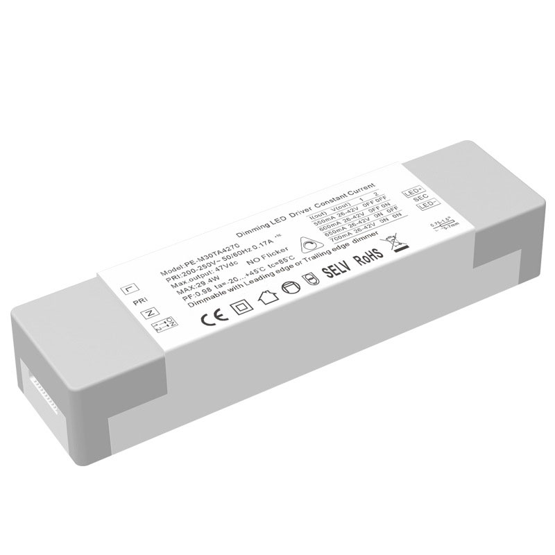 ສິ່ງທີ່ເຮັດໃຫ້ 30W Constant Current Triac Dimmable LED Driver ເປັນສິ່ງທີ່ຕ້ອງມີສໍາລັບການແກ້ໄຂແສງສະຫວ່າງທີ່ທັນສະໄຫມ