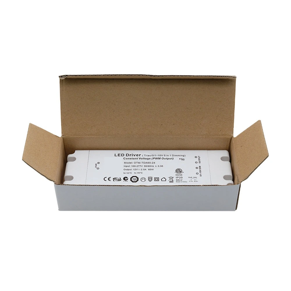 60W Constant Voltage Ultra Thin Triac Dimmable LED Driver