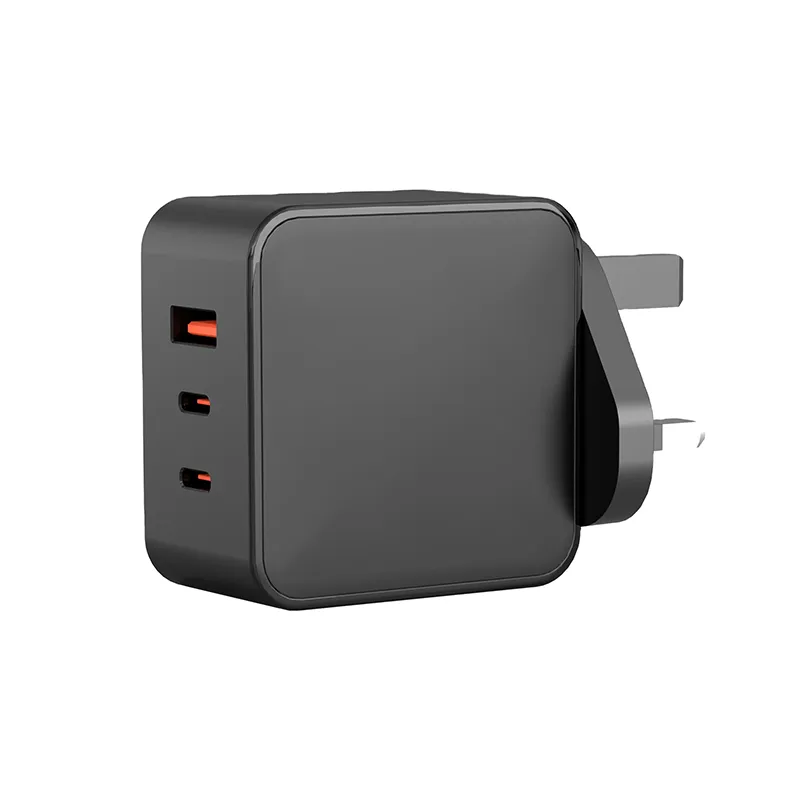 ເຄື່ອງສາກໄຟ PD 65W ກັບ UK EU PLUG