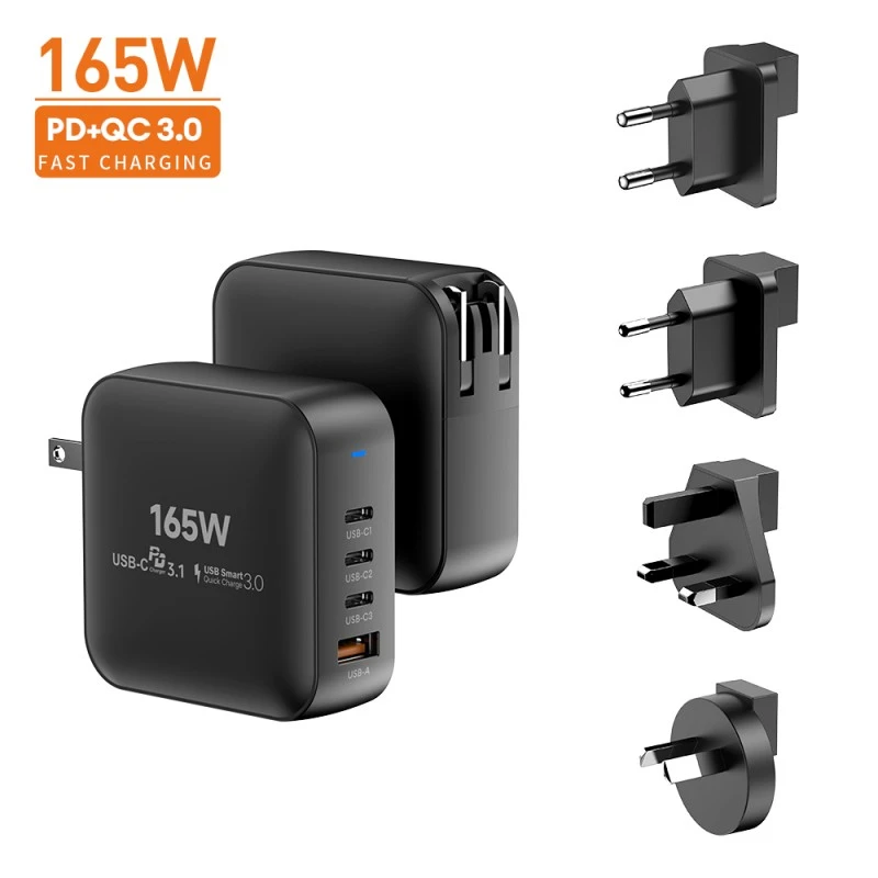 ເຄື່ອງສາກ Gan ຄວາມໄວສູງ 165W