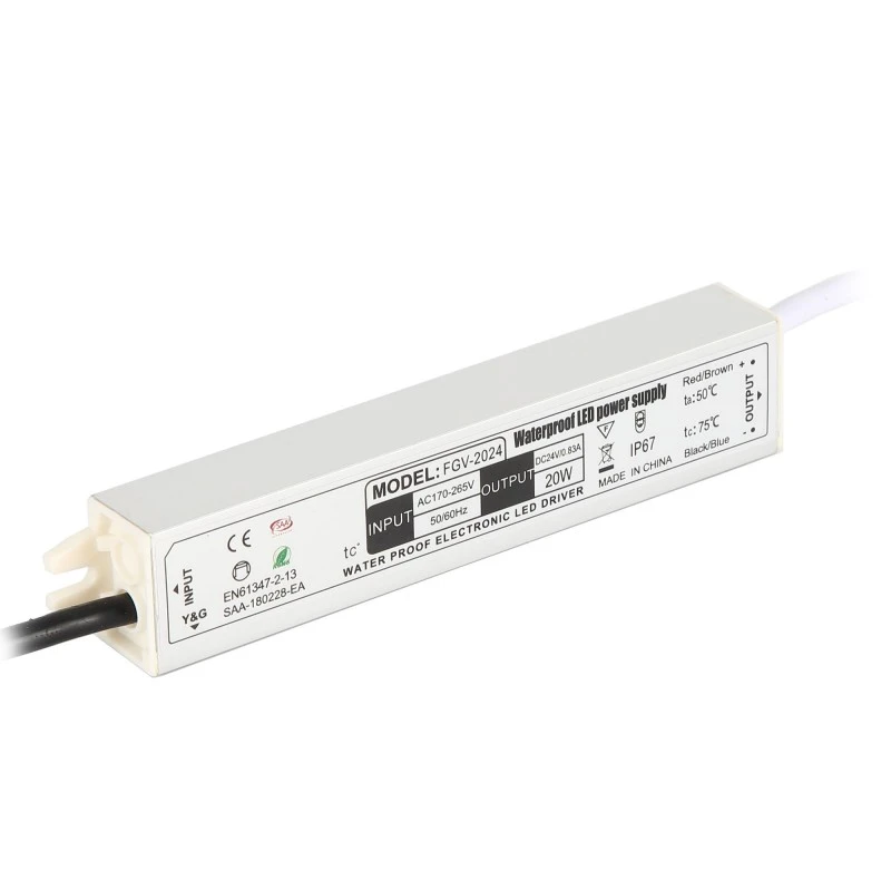 IP67 Waterproof LED Driver Aluminum Switching Power Supply